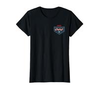 Chucky Good Guys Overalls Pocket Hit Camiseta, Mujer, Negro, S