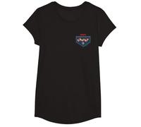 Chucky Good Guys Overalls Pocket Hit Camiseta, Niñas, Negro, S