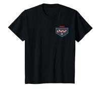 Chucky Good Guys Overalls Pocket Hit Camiseta, Niños, Negro, 2 años