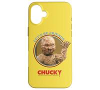 Chucky Let’s Be Friends Melting Carcasa para iPhone 16 Plus