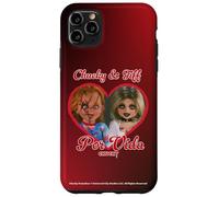Chucky & Tiff por Vida Heart Carcasa para iPhone 11 Pro MAX