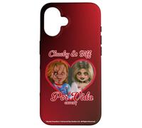 Chucky & Tiff por Vida Heart Carcasa para iPhone 16