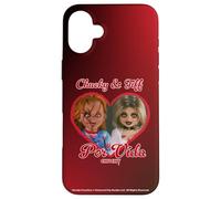 Chucky & Tiff por Vida Heart Carcasa para iPhone 16 Plus