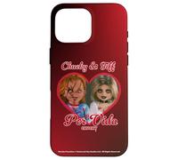 Chucky & Tiff por Vida Heart Carcasa para iPhone 16 Pro MAX