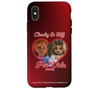 Chucky & Tiff por Vida Heart Carcasa para iPhone X/XS