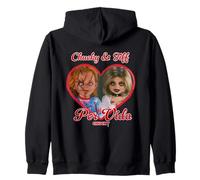 Chucky & Tiff por Vida Heart Sudadera con Capucha