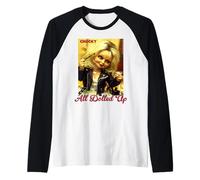 Chucky Tiffany All Dolled Up Camiseta Manga Raglan