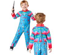 Chucky Traje Niño Niños Jugar Halloween Disfraz Niños Oficial