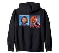 Chucky When Someone Tells Me To Calm Down Meme Sudadera con Capucha