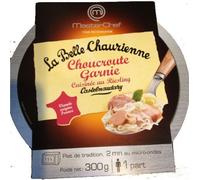 Chucrut francés cocinado en Riesling La Belle Chaurienne-Choucroute garnie cuisinee au Riesling - 300 gr - 1 porción