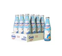 Chufi - Horchata Original, 100% Vegetal, Sin Lactosa, Sin Gluten, Sin Alérgenos - Pack 12x200 ml