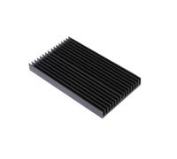 ChuFort Disipador de calor de aluminio extruido for enfriador de chip CI LED de alta potencia, envío directo(Black)