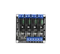 ChuFort Módulo de relé de 1-8 canales 5V/12V/24V Disparador de nivel bajo