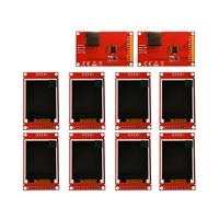 ChuFort Pantalla LCD TFT ST7735 de 1,8 "128 × 160 RGB 65K SPI de 4 cables for Arduino STM32(11pin 10PCS)