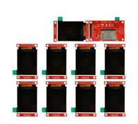 ChuFort Pantalla LCD TFT ST7735 de 1,8 "128 × 160 RGB 65K SPI de 4 cables for Arduino STM32(8pin 10PCS)