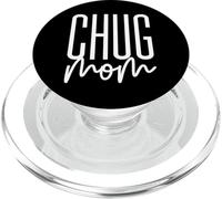 Chug Mom Chihuahua Pug Mix Perro I Love My Chug PopSockets PopGrip para MagSafe