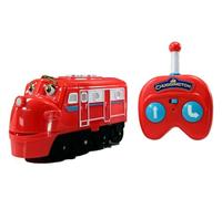 Chuggington EU890701 Radio RC Train Toy, 2-Button Remote Control, with Sounds and Talking Wilson, Red