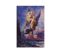 CHUHUAN Póster de pintor de Quimera Gustave Moreau, impresión de arte fotográfico, póster de lienzo para decoración moderna del hogar, pósteres de 30 x 45 cm