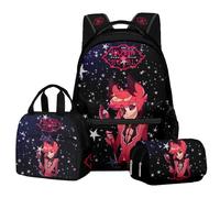Chukamalilayi azbin - Juego de mochila de hotel de 3 piezas, mochila Amime individual, bolsa de almuerzo, estuche para lápices, suministros de regreso a clases, mochila casual, bolsa de viaje, tipo 8,