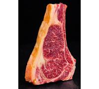 Chuletón de Vaca Gallega - Envío Frío 24 h - Chuleta de 1 kg de Carne Madurada 30-45 días - Carne Seleccionada por Cosecha Privada (Selección Oro CP)