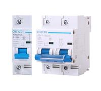 CHULKJFX Disyuntor CC 1P 2P 12V 24V 36V 48V 96V 120V Disyuntor CC Mini disyuntor Solar 80/100A 150A 200A 250A Disyuntor aislador(2P DC120V,150A)