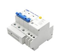 CHULKJFX Disyuntor Miniatura doméstico DZ47LE-63, Interruptor de Aire 3P con protección contra Fugas, Interruptor Principal trifásico(16a)