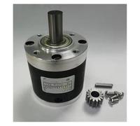 CHULKJFX Relación de Reductor Velocidad 168: 1-326:1 Reductor planetario Brida Entrada Redonda Caja Cambios 56 mm for Motor CC con diámetro Eje 6,35 8(168to 1,6mm)