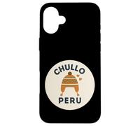 Chullo Perú Art Style - Cultura Andina Mobile Shell Design Carcasa para iPhone 16 Plus
