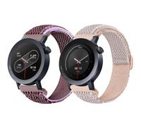 CHULN 2 Piezas Correas Elásticas Tejidas Compatibles con CMF by Nothing Watch Pro 2/3,22 MM Correas Transpirables e Intercambiables para CMF Watch Pro 2/3 Correa