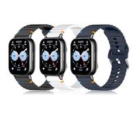 CHULN 3 PCS Pulsera de Silicona para Redmi Watch 5 Active / 5 Lite, Correa de Reemplazo Transpirable Impermeable para Amazfit Bip 5 / Bip 6 Correa Fitness
