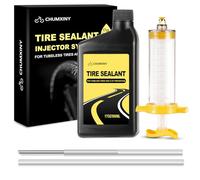 CHUMXINY Liquido Tubeless, Liquido Antipinchazos Bicicleta Sella RáPidamente Perforaciones de hasta 6,5 mm, Liquido Antipinchazos para NeumáTicos De Bicicleta MTB,Carretera (500ml)