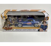 Chun-Li Calle Luchador Y 1993 Mazda RX-7 1:24 Escala Jada 253255062 30838