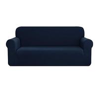 CHUN YI 1 Funda de sofá de Tela elástica para sofá de Gran tamaño, Funda de sofá de 4 plazas para sofá (sofá XL, Azul Oscuro)