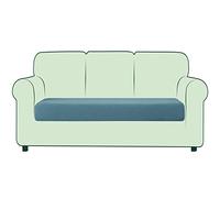 CHUN YI Funda de cojín Extensible, cojín de sofá de Asiento Jacquard, Cubre para sofá, Funda Protectora para Muebles (3 plazas, Azul Cielo)