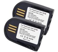 CHUNCAIL 2 baterías compatibles con Plantronics Savi 86507-01, W440, W740, W440-M, auriculares inalámbricos (140 mAh, 3,7 V, polímero de litio)