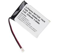 CHUNCAIL Batería compatible con Garmin 361-00072-10, 361-00086-00-3.8 V, polímero de litio, 225 mAh, para Approach G10, Precursor 220, 225, 235, 630, 735XT