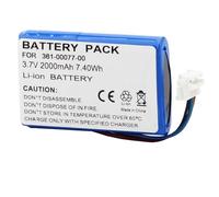 CHUNCAIL Batería compatible con Garmin Zumo 590, 595, 590LM, 595LM GPS Navigation (2000 mAh, 3,7 V, iones de litio)