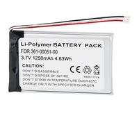 CHUNCAIL Batería compatible para Garmin 361-00051-00, 361-00051-01, 361-00051-02 - polímero de litio 1250 mAh - para Garmin Nuvi 2460LMT, Nuvi 2660LMT, Nuvi 2669LMT