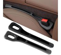 CHUNFANG 2 Tiras Huecos de Asiento de Coche para Citroen C5 Aircross Hybrid 2017-2023, Organizador de Huecos para Asientos de Coche Que Evita Que los artículos se caigan,Black