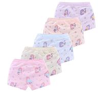 Chung - Bragas de algodón suave para niños y niñas pequeñas