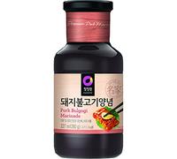 Chung Jung One Cerdo Marinado A La Barbacoa Coreana 1 Paquete De 280 Gramos / Calidad Premium De Corea Del Sur / Ideal Para Platos A La Parrilla 5600 g