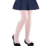 CHUNG Medias para niñas con pies 60D, varios colores, pantis para niños, escuela, escenario, obra de teatro, fiestas, disfraces de 1 a 13 años, Rosa Ballet, 3-5 años