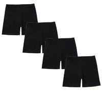 CHUNG - Pantalones cortos de motociclista para niñas, de algodón, para niños pequeños, volteretas, danza, yoga, juego, debajo del vestido, falda, uniforme escolar, ropa básica para niños, ropa de
