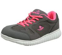 Chung Shi Unisex Duxfree Kids Savannah, Zapatilla de deporte, Gris/Rosa, 36 EU