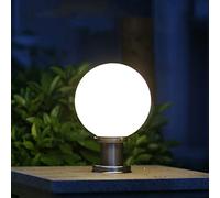 CHUNGYANG La Luz De Poste para Exteriores 1 Empaqueta El Accesorio De Iluminación De Linterna De Poste Exterior con Base E26, Impermeable IP65 Luces De Columna con Pantalla Acrílica De Una Pieza para