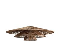 CHUNGYANG Lámpara Colgante De Cuerda De Cáñamo Para Restaurante, Estilo Retro, Creativa, Para Comedor, Sala De Estar O Dormitorio. Lámpara Colgante Con Línea De Suspensión Ajustable. Lámpara De Araña