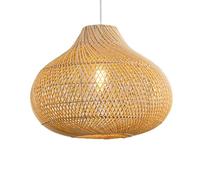CHUNGYANG Lámpara Colgante Estilo Wabi-sabi Para Casas De Huéspedes Y Restaurantes. Lámpara Colgante Rústica Estilo Granja Retro. Pantalla Tejida A Mano. Lámpara De Araña Para Isla De Cocina. Lámpara