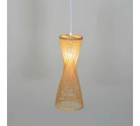 CHUNGYANG Lámpara Colgante Moderna De Bambú Hecha A Mano, Estilo Europeo, Para Restaurante. Lámpara De Arte De Bambú Natural. Lámpara Colgante Para Comedor, Sala De Estar, Dormitorio.