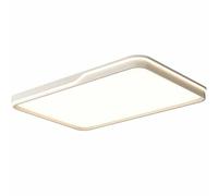 CHUNGYANG Lámpara De Techo LED De Diseño Escandinavo Con Montaje Empotrado, Lámpara De Techo De Ahorro De Lujo Metal Rectangular, Atenuación Continua Mediante Accesorio De Iluminación Remoto 3000k-650