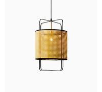 CHUNGYANG Lámparas De Techo Colgantes Estilo Bohemio Para Cafeterías Y Cocinas, Lámpara Colgante De Ratán Con Marco De Metal Para Comedores, Lámpara Colgante De Ratán Tejida A Mano Para La Entrada